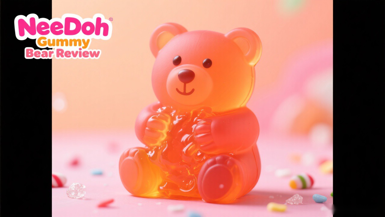 NeeDoh Gummy Bear Review: The Adorable Stress Toy Everyone Loves